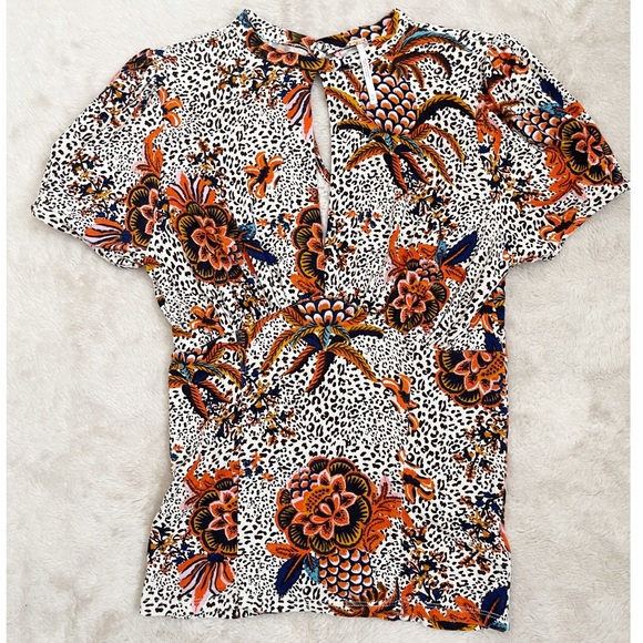 Free People Hear Me Roar Top in Neutral Top - Picture 7 of 14